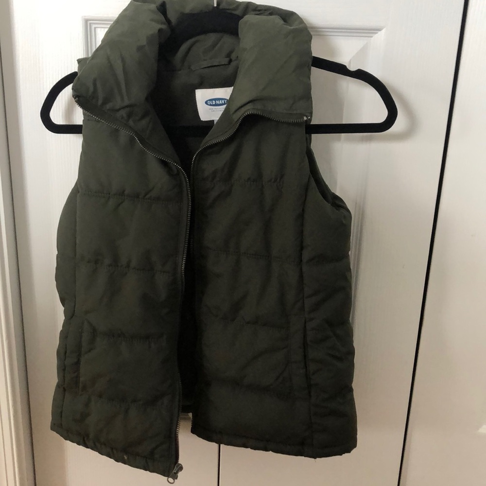 Olive Green Vest